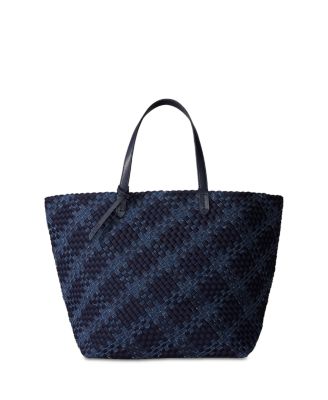 NAGHEDI - Jetsetter Denim Style Woven Tote - Exclusive