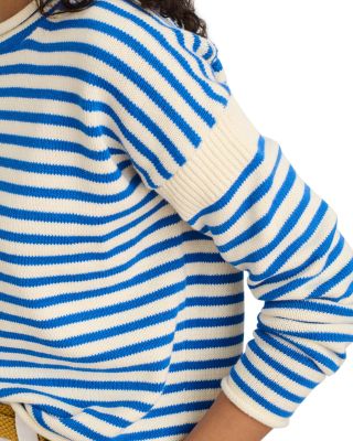 Mariner Striped Roll Neck Sweater 