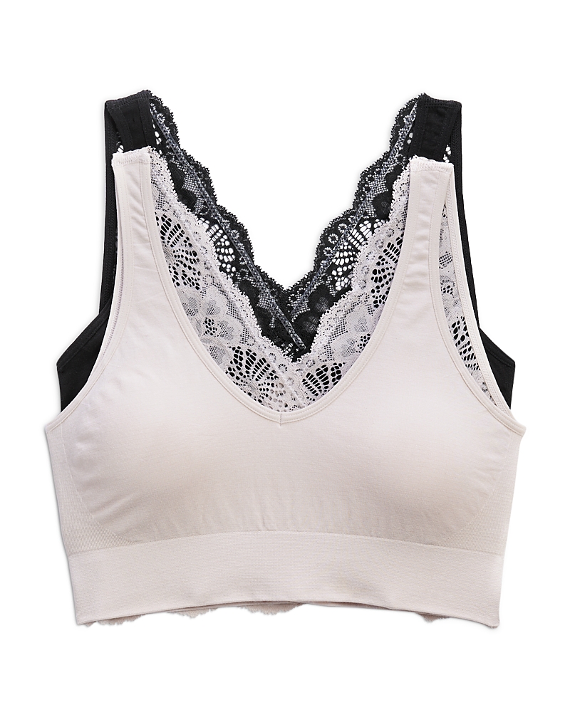 Honeydew Caitlyn Reversible Bralette, Set of 2