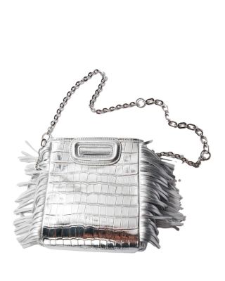 Mini M Croco Metallic Bag