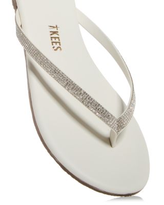 Women's Lily Infinity Embellished Flip Flops