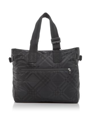 Burberry - Tonal Check Jacquard Tote