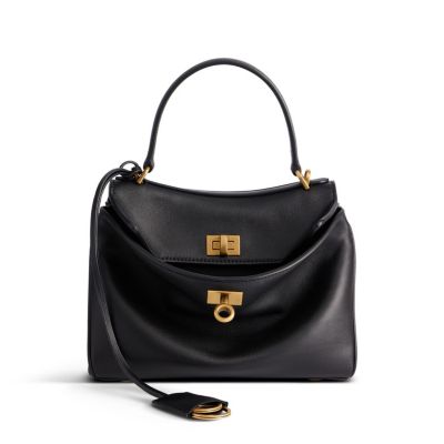 国内配送【BALENCIAGA】Rodeo Mini  レザー バッグ Balenciaga Rodeo Mini Leather Top-Handle Bag - Bergdorf Goodman