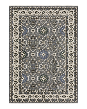 Oriental Weavers Hastings Ha07h Area Rug, 6'7 X 9'6 In Blue