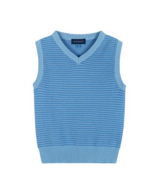 Boys' Plaid Poplin and Sweater Vest Set - Little Kid, Big Kid