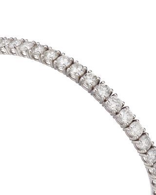 Diamond Tennis Bracelet in 14K White Gold, 8.0 tcw