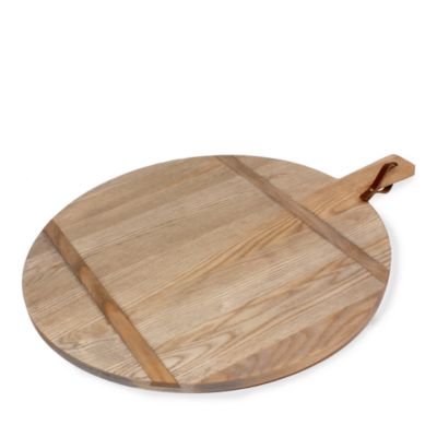 Ash Wood Large Round Serving Board