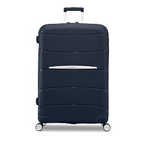 Samsonite Outline Pro Large Spinner Suitcase In Midnight Blue