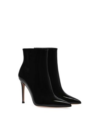 Gianvito Rossi - Women's Avril Pointed Toe High Heel Booties