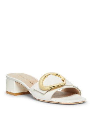 Stuart Weitzman - Women's Benni 35 Embellished Slide Sandals