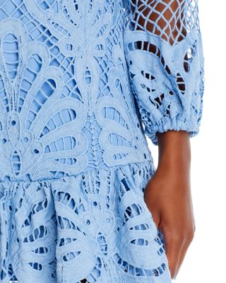 Long Sleeve Lace Dress - Exclusive