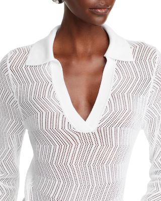 Agnes Pointelle Polo