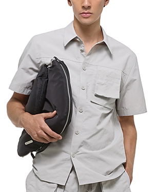 Short Sleeve Layered Pocket Shirt