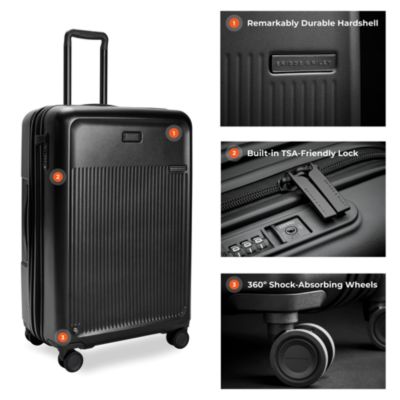 Sympatico Large Expandable Spinner Suitcase