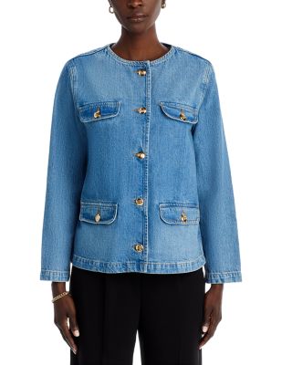 Anine Bing Janet Denim Jacket | Bloomingdale's
