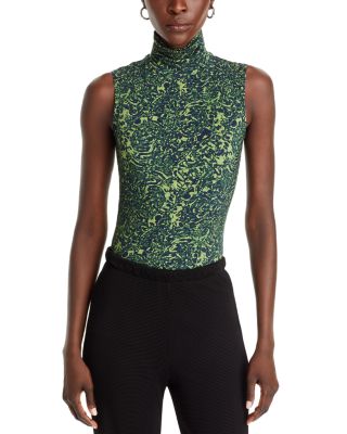 Proenza Schouler White Label - Ines Shadow Print Top