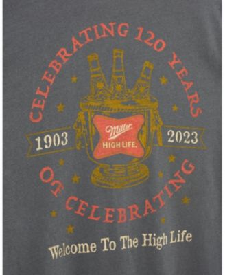 Unisex Miller High Life 120th Anniversary Vintage Tee