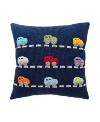 Melange Collection - Knit Cotton 10" Mini Car Pillow