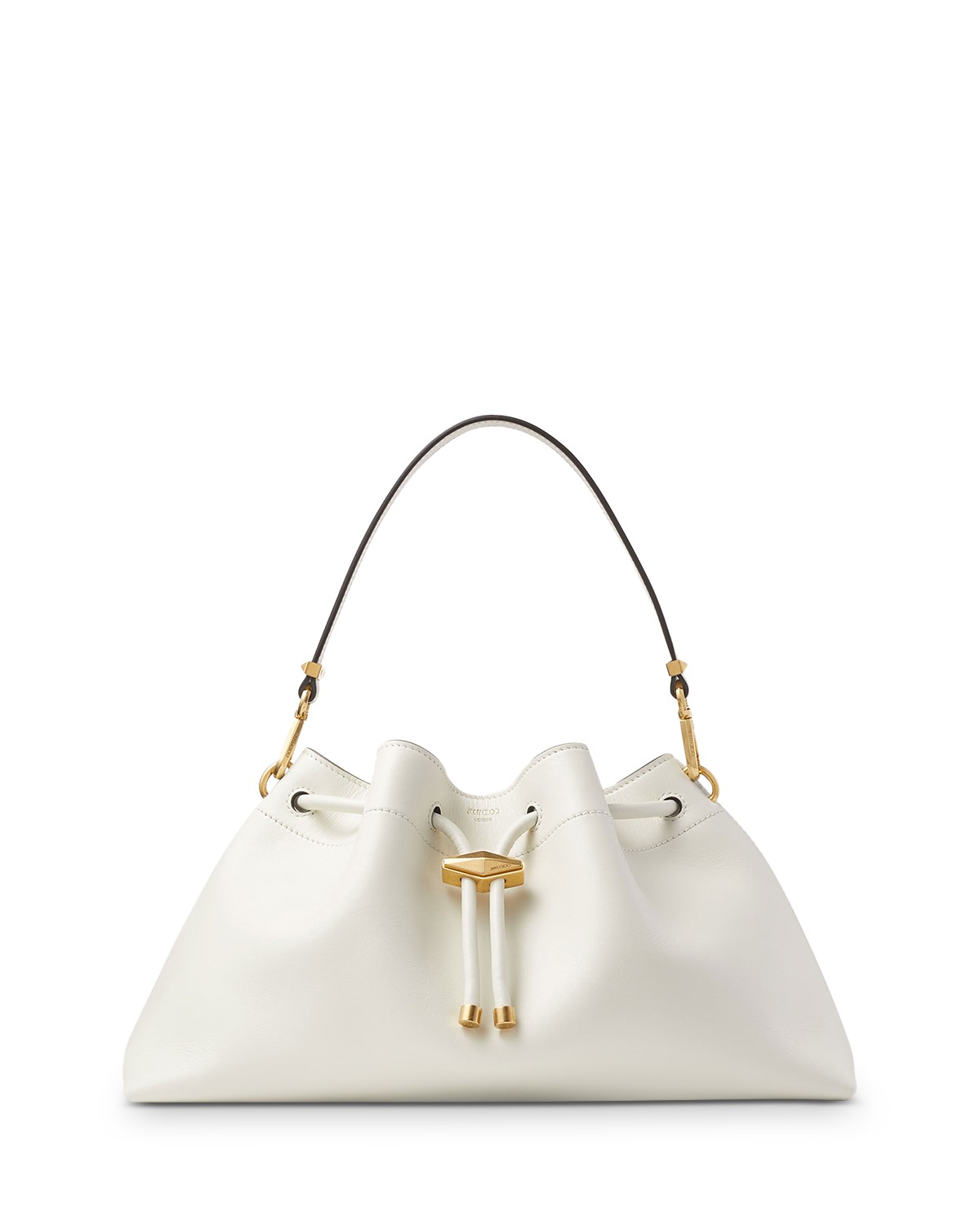 Jimmy Choo Cinch Bag in Latte/Gold