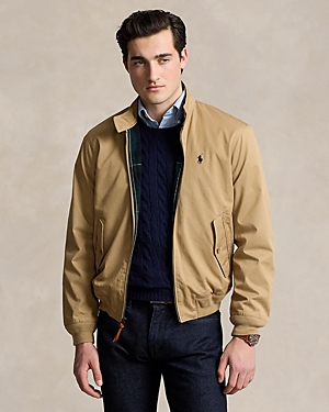 Shop Polo Ralph Lauren Cotton Twill Jacket In Caf Tan