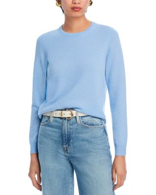 100% Cashmere Crewneck Sweater - Exclusive 