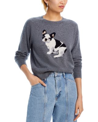 AQUA - French Bulldog Crewneck Sweater - Exclusive