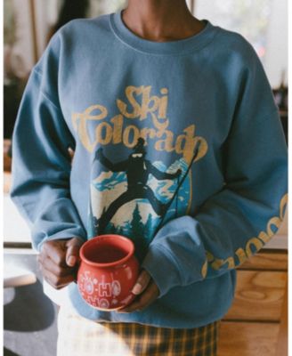 Unisex Ski Colorado Flea Market Fleece