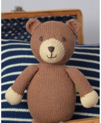 Knit Cotton Teddy Bear - Ages 0+