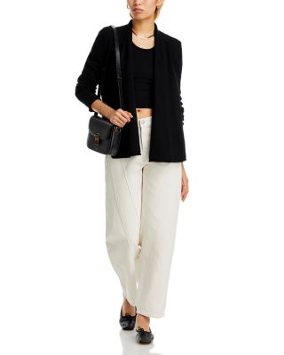 100% Cashmere Drape Front Cardigan - Exclusive