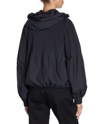 Auxonne Matte Nylon Hooded Windbreaker