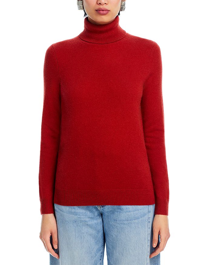 C By Bloomingdale's Cashmere Turtleneck Sweater - Exclusive In Dark Sienna