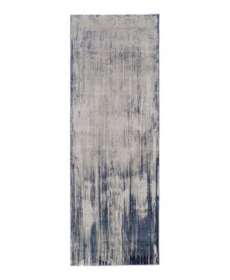 Feizy - Feizy Indio IND39GYF Runner Area Rug, 2'10" x 7'10"