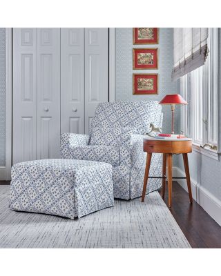 Crawford Water Repellent & Stain Resistant Gliding Ottoman