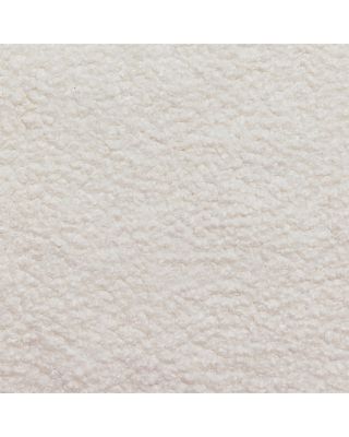 Cali Chantilly Fleece Pillowback Chair and a Half Glider With Light Wood Base