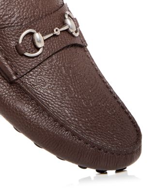 Men's GG Leather Horsebit Drivers