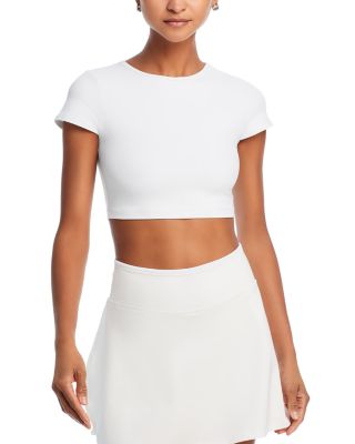 Year of Ours Studio Cropped Active Tee