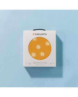 All Stages Midi Crib Sheet in GOTS Certified Organic Muslin Cotton