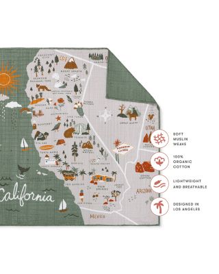 Quilt in 3 Layer GOTS Certified Organic Muslin Cotton