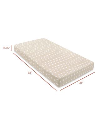 Crib Sheet in GOTS Certified Organic Muslin Cotton