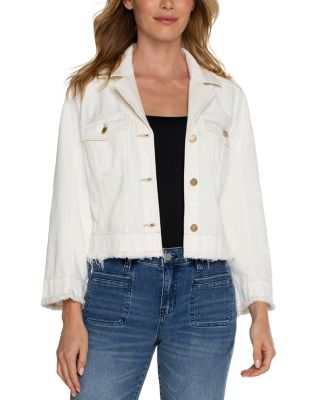 Liverpool Los Angeles - Collared Denim Jacket