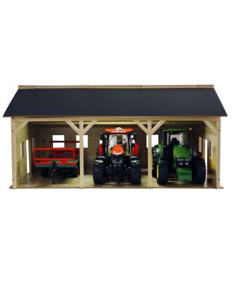  1/16 Farm Machinery 3-Bay Shed - Age 2-4 Years