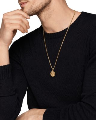 Dragon Amulet in 18K Yellow Gold