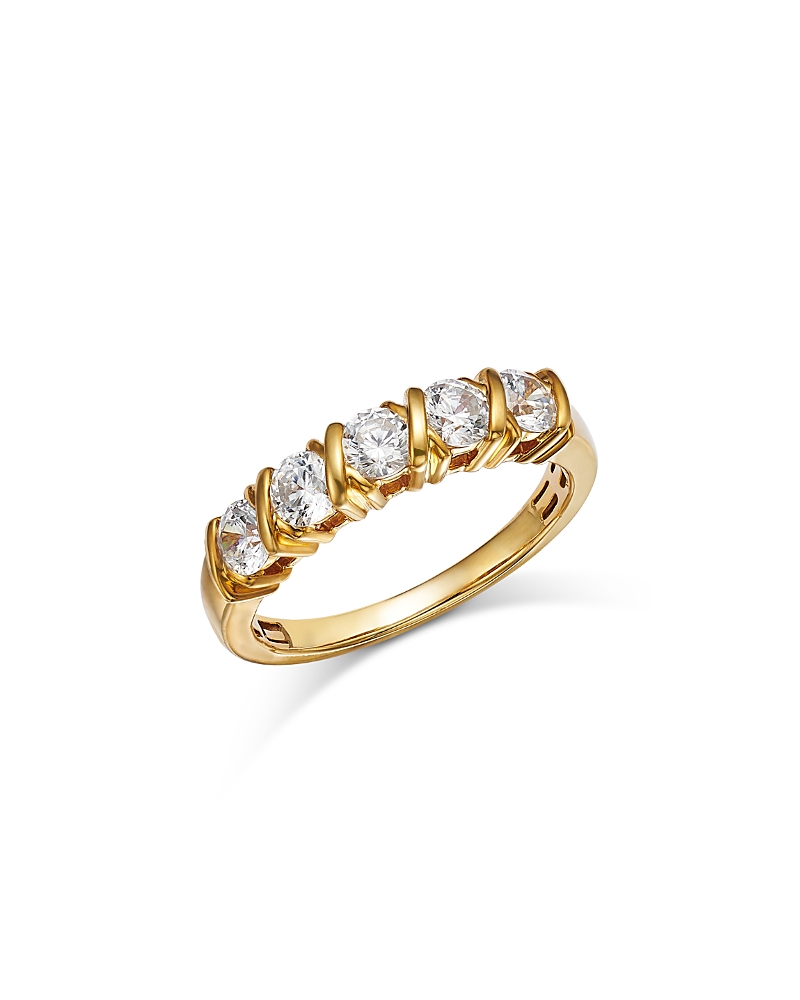 Bloomingdale's Fine Collection Diamond Band in 14K Yellow Gold, 1.0 tcw