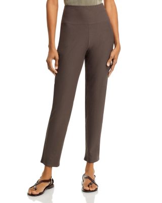 Eileen Fisher - High Waist Slim Ankle Pants