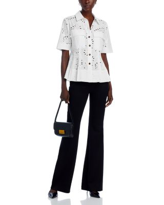 Derek Lam 10 Crosby Cilou Eyelet Utility Shirt | Bloomingdale's Women