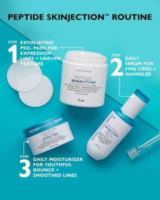 Peptide Skinjection Exfoliating Peel Pads 60 pads