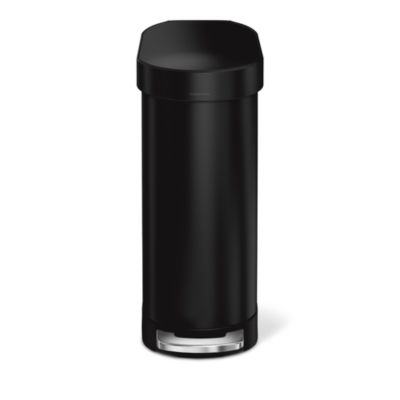 45 Liter Slim Kitchen Trash Can with Liner Pocket