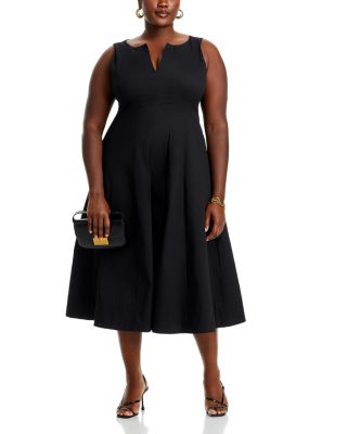 Paneled Midi Dress - Exclusive