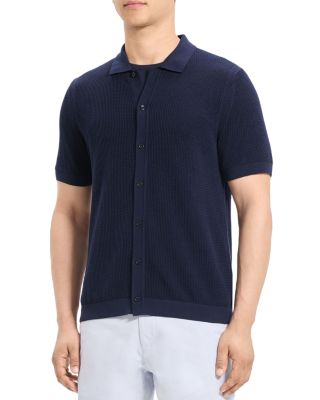 Theory - Cairn Cotton Blend Regular Fit Button Down Shirt