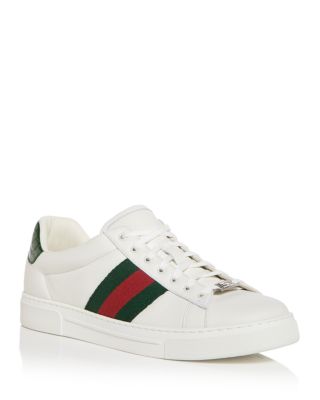 スニーカー GUCCI ACE LEATHER SNEAKERS Gucci Men's Gucci Ace Leather Sneakers | Bloomingdale's
